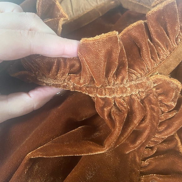 NWT Anthropologie Kristinit Velvet Jumpsuit, size small - Picture 8 of 8